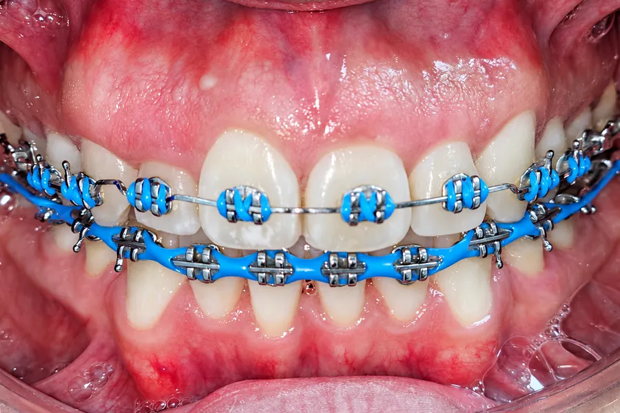 Tratamiento de ortodoncia con brackets en Clínica Dental Konamor